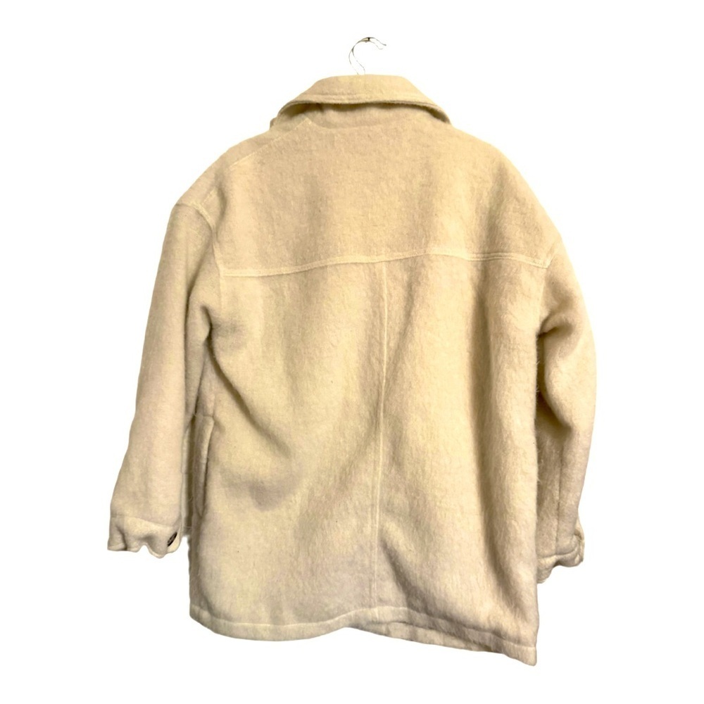 Universal Thread Oversized Ivory Wool-Blend Shacket - Picture 3 of 7